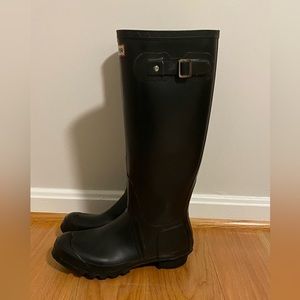 Hunter Rain boot in black